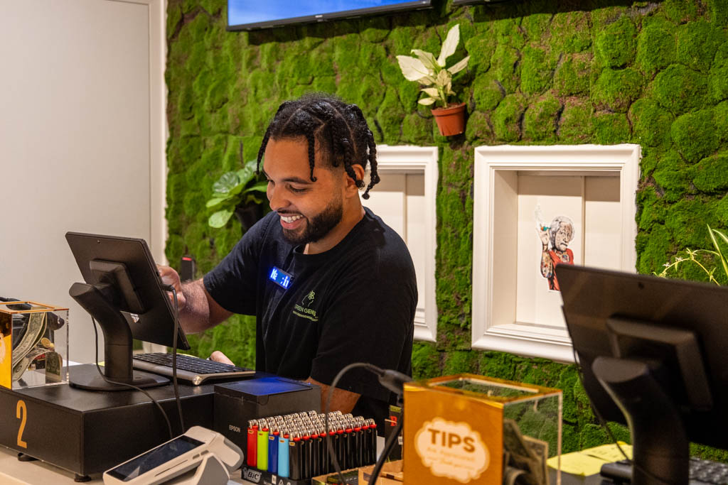 What does a budtender do